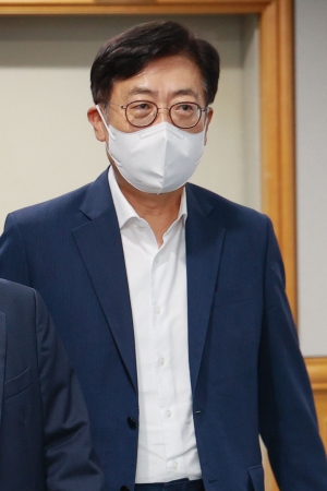 금융협회장들과 첫 간담회 가진 고승범 금융위원장