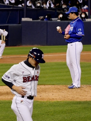 2021 KBO 포스트시즌 플레이오프 2차전 두산 vs 삼성