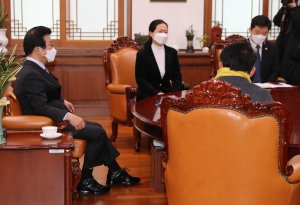 배진교·권은희 쌍특검 처리 관련 박병석 국회의장 면담