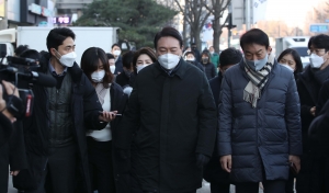 윤석열 지하철 출근