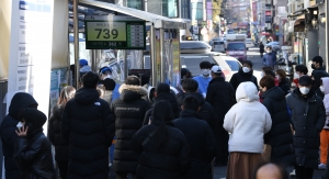 안철수 가족 선별검사소 의료 봉사 