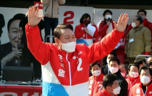 윤석열, 대구 거점유세