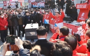 윤석열, 대구 거점유세