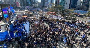 이재명 강남역 유세