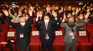 전직 여야 국회의장, 의원 '윤석열 지지선언'