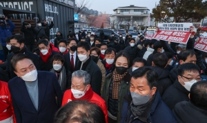 윤석열 익산역 유세