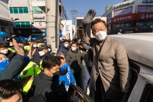 이재명 원주 유세