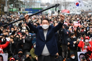 윤석열 목동 유세