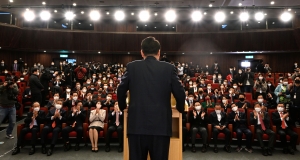 윤석열 국민의힘 선거대책본부 해단식 참석