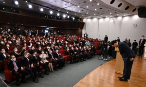 윤석열 국민의힘 선거대책본부 해단식 참석