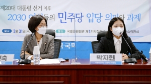 제20대 대통령선거 이후 2030 여성의 더불어민주당 입당 의미와 과제 토론회