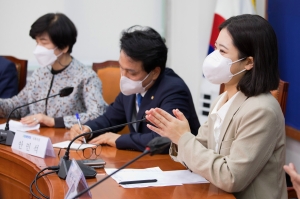 박지현 중진들과 소통간담회