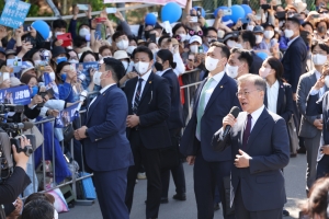 문재인 전 대통령 양산사저 입주