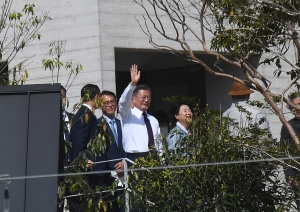 문재인 전 대통령 양산사저 입주