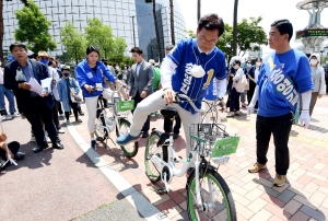 송영길, 서울시장 후보 선거 유세