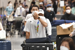 미국 오리건 2022 세계육상선수권 남자 높이뛰기 은메달 우상혁