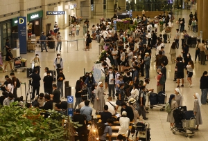 활기찾은 인천국제공항