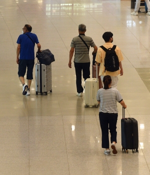 활기찾은 인천국제공항