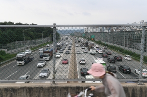 고속도로 차량 정체 자료사진