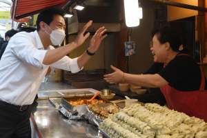 오세훈 시장 자양전통시장 방문