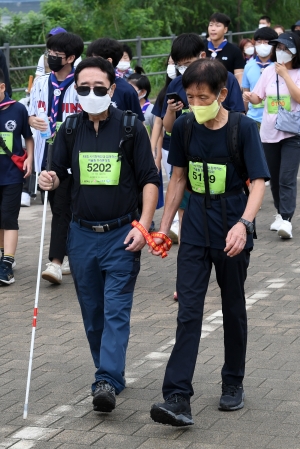 시각장애인과 함께하는 어울림 마라톤 대회