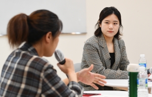 박지현 전 민주당 비대위원장 강연회