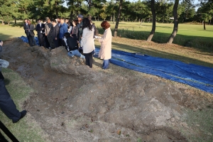 강릉 낙탄사고 현장 찾은 민주당 국바위원