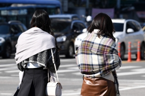 쌀쌀한 날씨 스케치