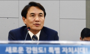 국회 찾은 김진태 강원도지사