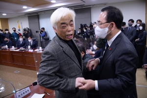 국민의힘 이태원참사 유족 간담회