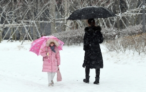 대설주의보 스케치