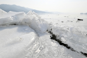 남한강 결빙