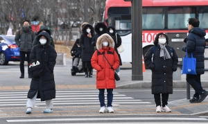 최강 한파 속 출근길