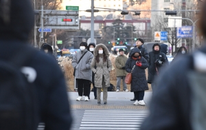 최강 한파 속 출근길