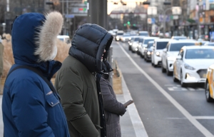 최강 한파 속 출근길