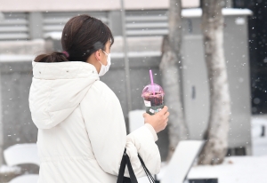 출근길 눈 스케치
