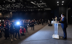 강신업 국민의힘 당대표 출정식