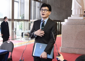 국회 찾은 한동훈