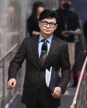 국회 찾은 한동훈