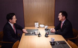 김기현-황교안 오찬 회동