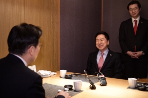 김기현-황교안 오찬 회동