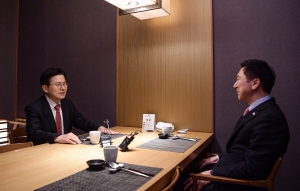 김기현-황교안 오찬 회동