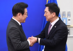 김기현, 이재명 예방