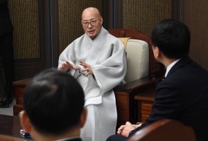 김기현 조계종 예방 