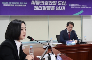 '비동의강간죄 도입, 젠더갈등을 넘자' 토론회