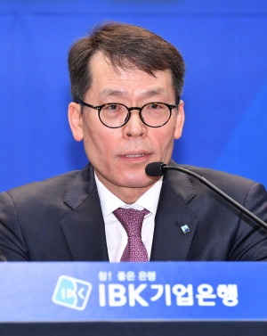 김성태 IBK기업은행장 취임 100일 기자간담회