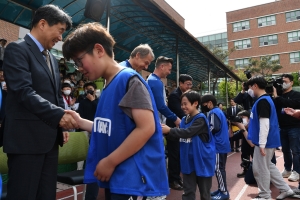 학교체육 활성화 및 늘봄학교 지원을 위한 교육부-대한축구협회 업무협약식