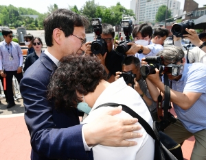 더불어민주당 '간호법 대통령 거부권 결정 규탄' 기자회견