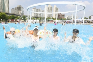 한강공원 야외수영장 개장