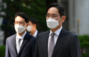 이재용 삼성이자 회장 공판 출석